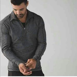 Men’s Lululemon 1/4 zip surge long sleeve. Medium